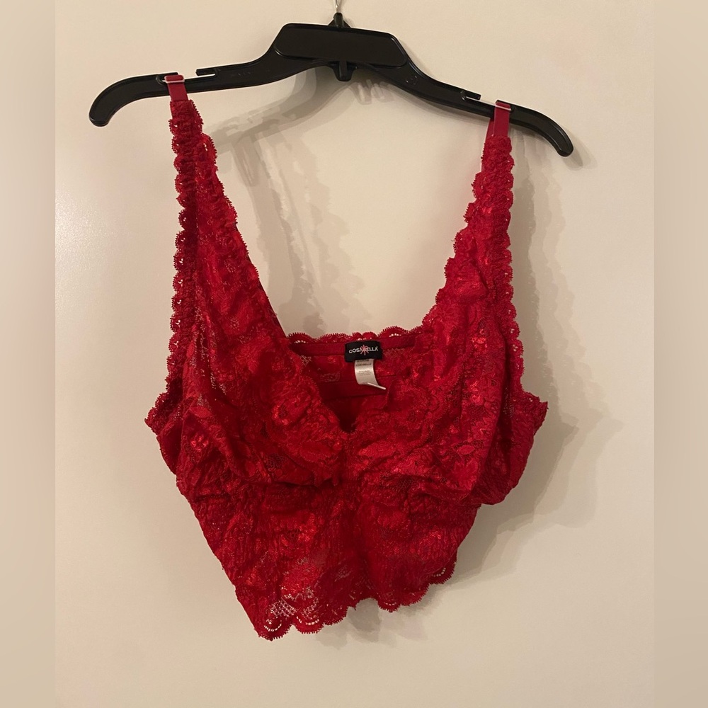 Cosabella Never Say Never Plungie Longline Bralette